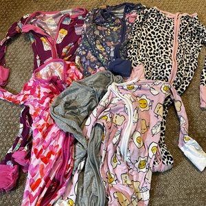 Bundle of 6 Little Sleepies - 6-12 months